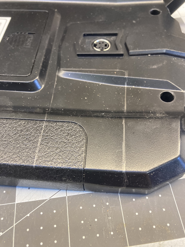 back cover marked