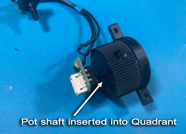 pot inserted